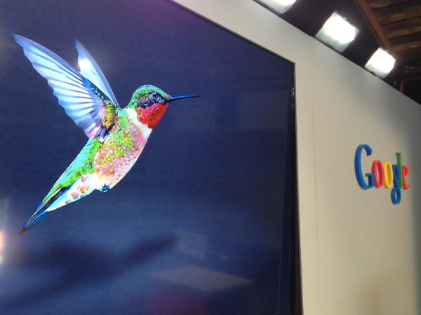 Google Hummingbird algorithm deployed in Sept 2013 to provide conversational SERPs