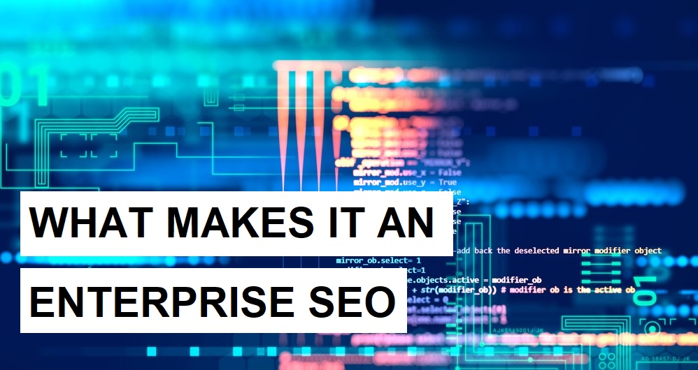 What makes it an Enterprise SEO program 